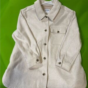 Old Navy Women's Cream Button-Up